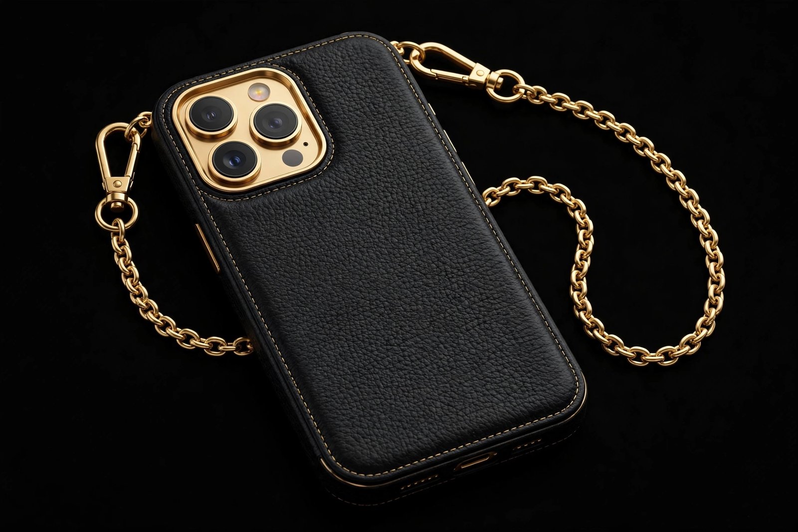 cover iPhone con catenella Elegante -Baccha Collection